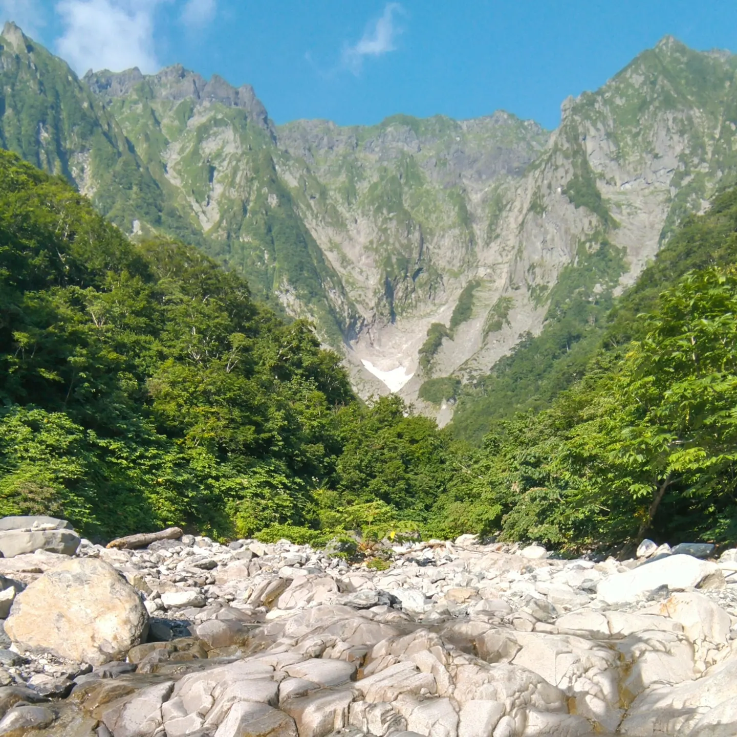 2023/8/5　谷川岳一の倉沢出合より